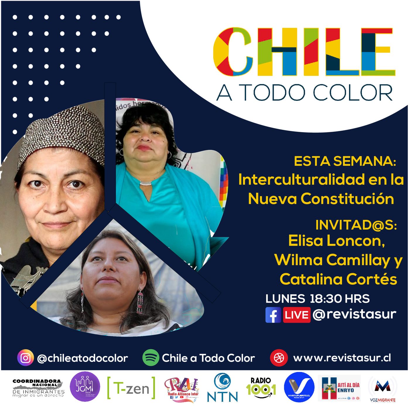 Chile a Todo Color "Pueblos Originarios e Interculturalidad en la Nueva Constitución" episode artwork