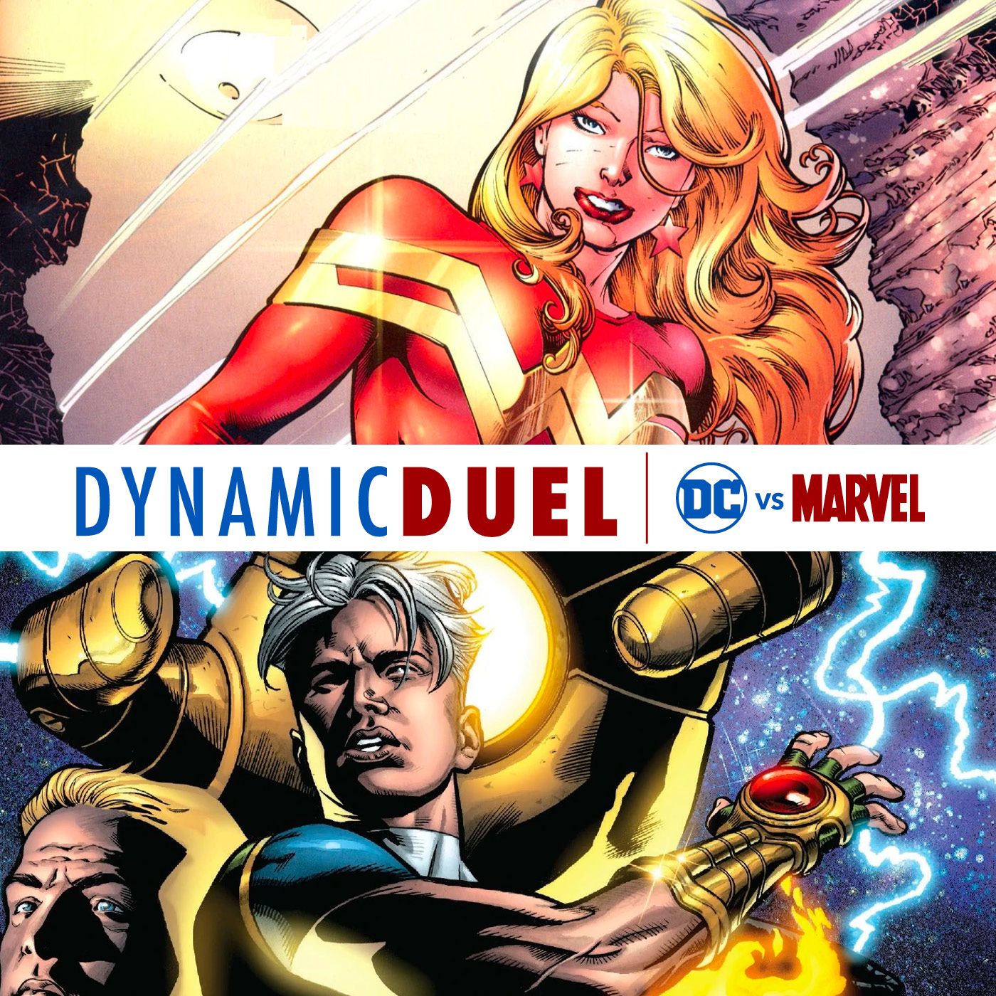 Wonder Girl vs Marvel Boy Image