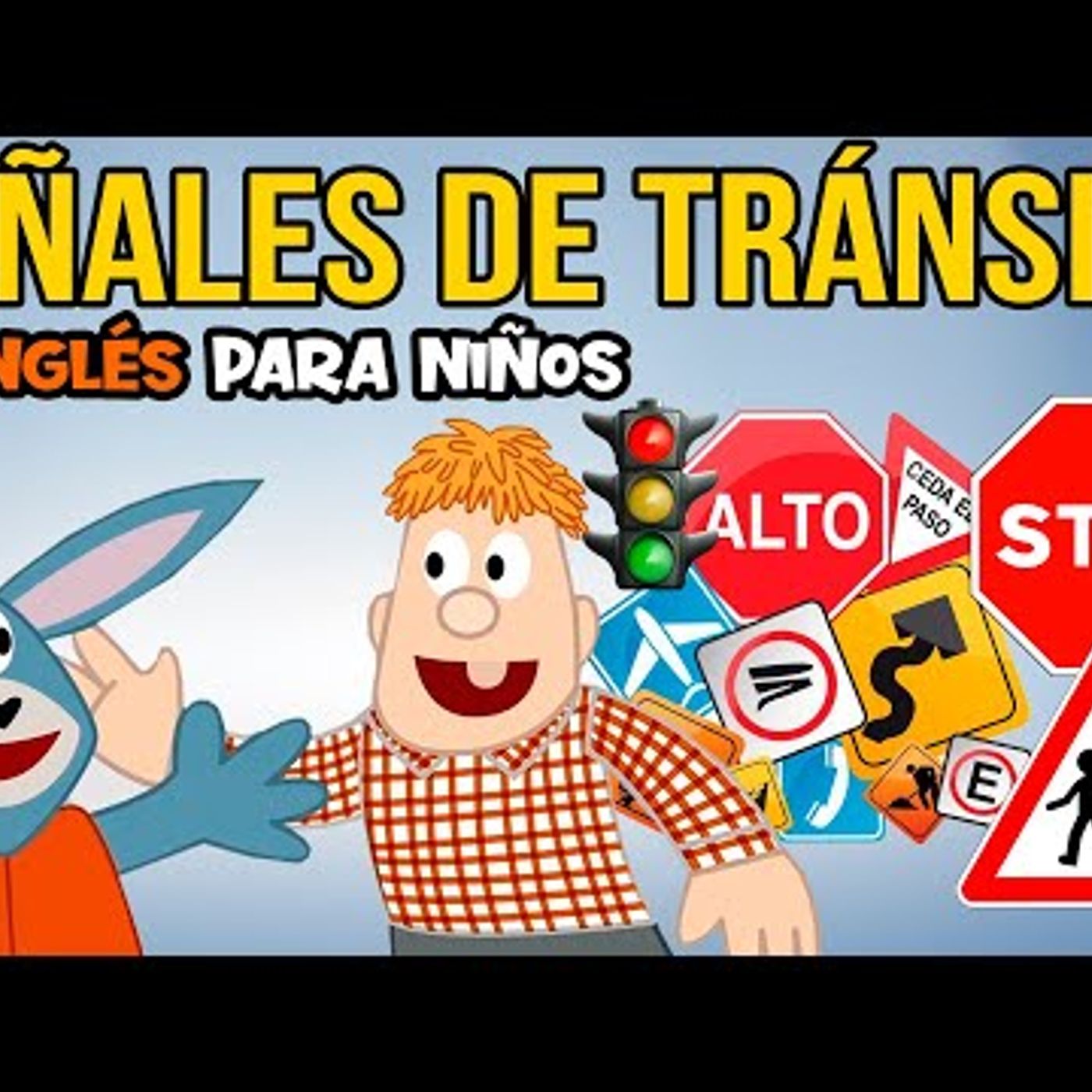 060. Las Señales de TRÁNSITO en INGLÉS