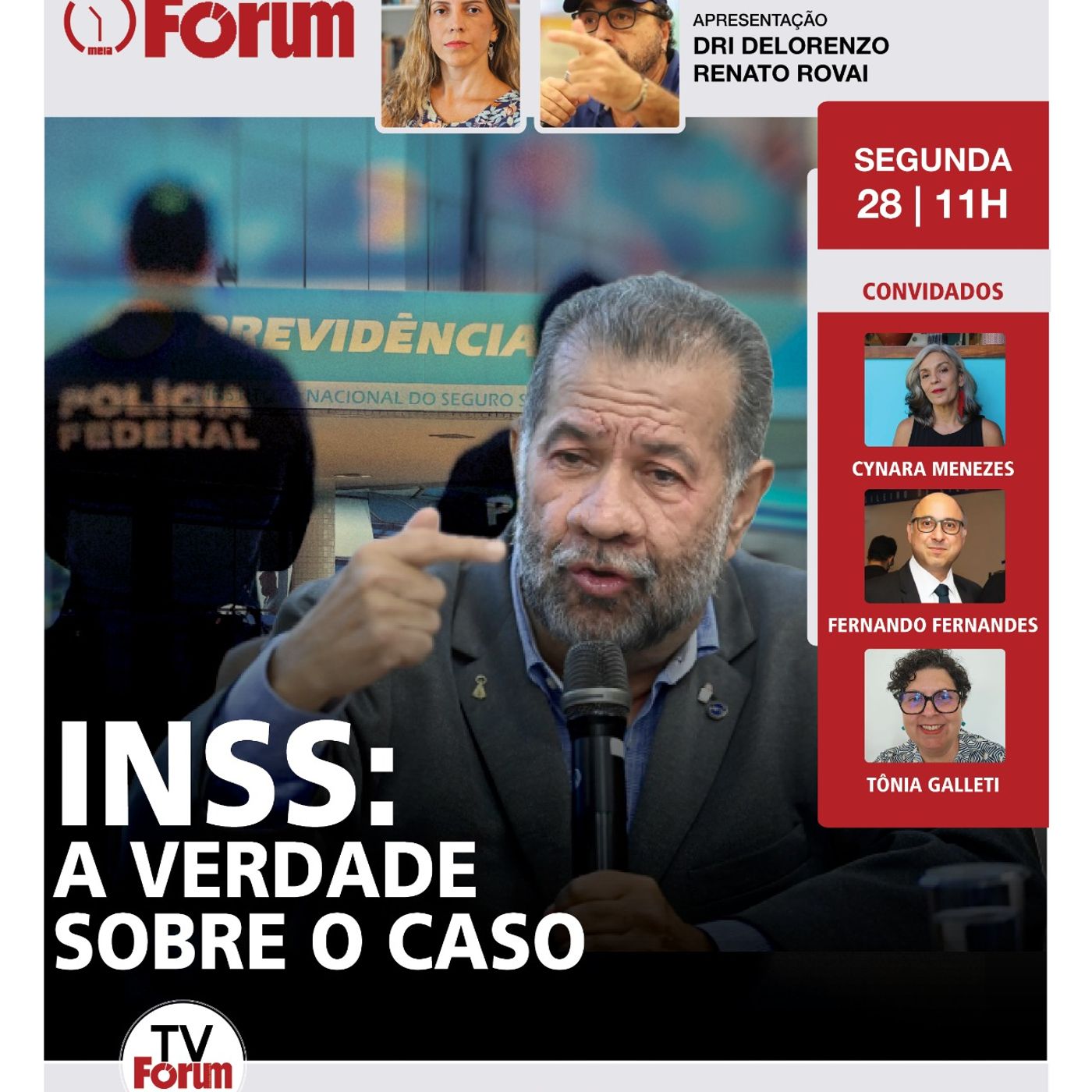 INSS: conselheira que alertou Lupi fala à Fórum | Apagão na Europa | Papa? A profecia de Dom Orani episode artwork
