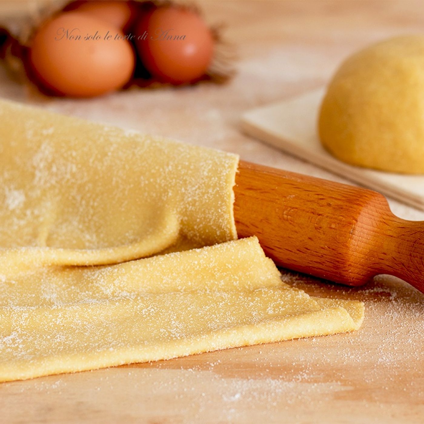 Pasta all'uovo fatta in casa