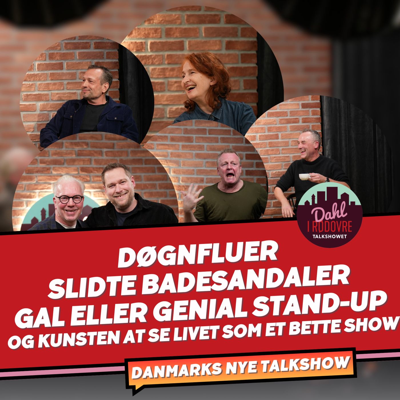 Døgnfluer, badesandaler, gal eller genial stand-up og kunsten at se livet som et bette show episode artwork