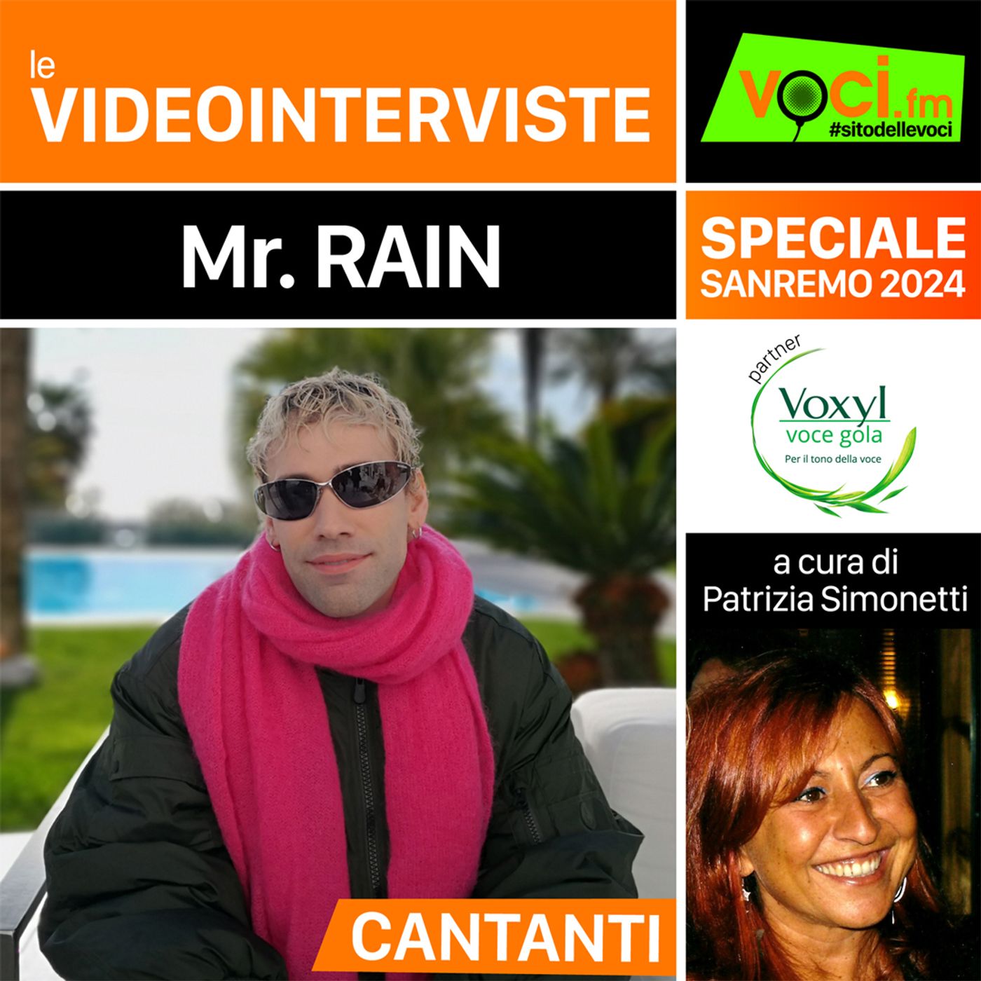 SPECIALE SANREMO 2024: Mr RAIN su VOCI.fm - clicca PLAY e ascolta l'intervista episode artwork