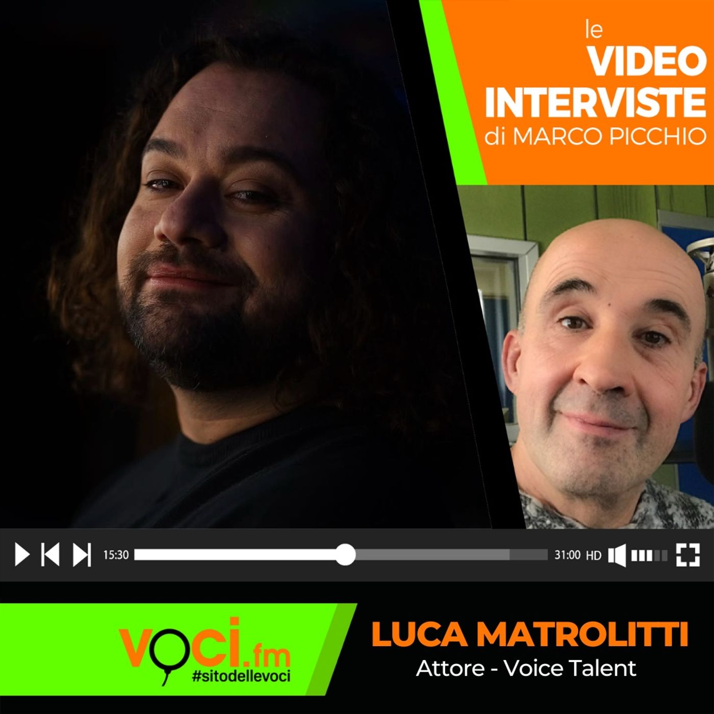 LUCA MASTROLITTI, attore e voice-talent, su VOCI.fm - clicca play e ascolta l'intervista LUCA MASTROLITTI, attore e voice-talent, su VOCI.fm - clicca play e ascolta l'intervista