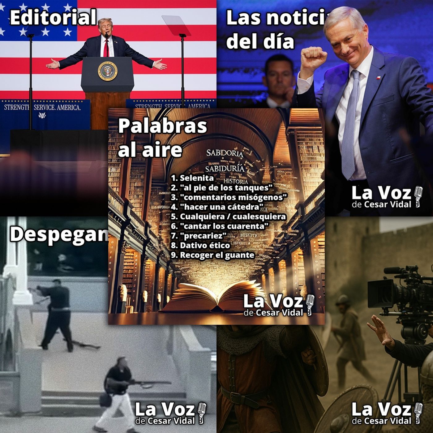 Programa Completo de La Voz de César Vidal - 15/12/25 episode artwork