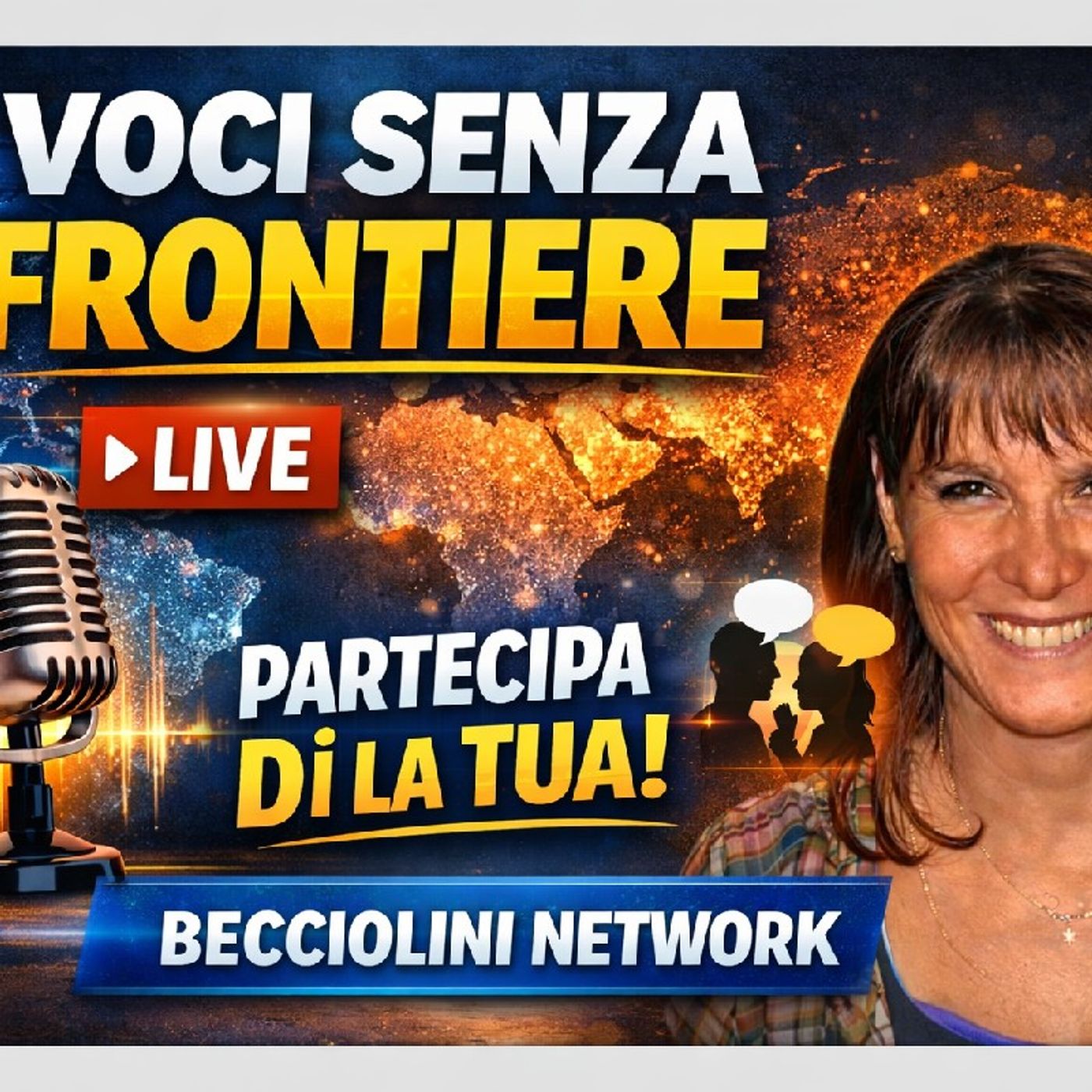 VOCI SENZA FRONTIERE del 22/03/2026 | la trasmissione della domenica dove puoi "DIRE LA TUA" episode artwork
