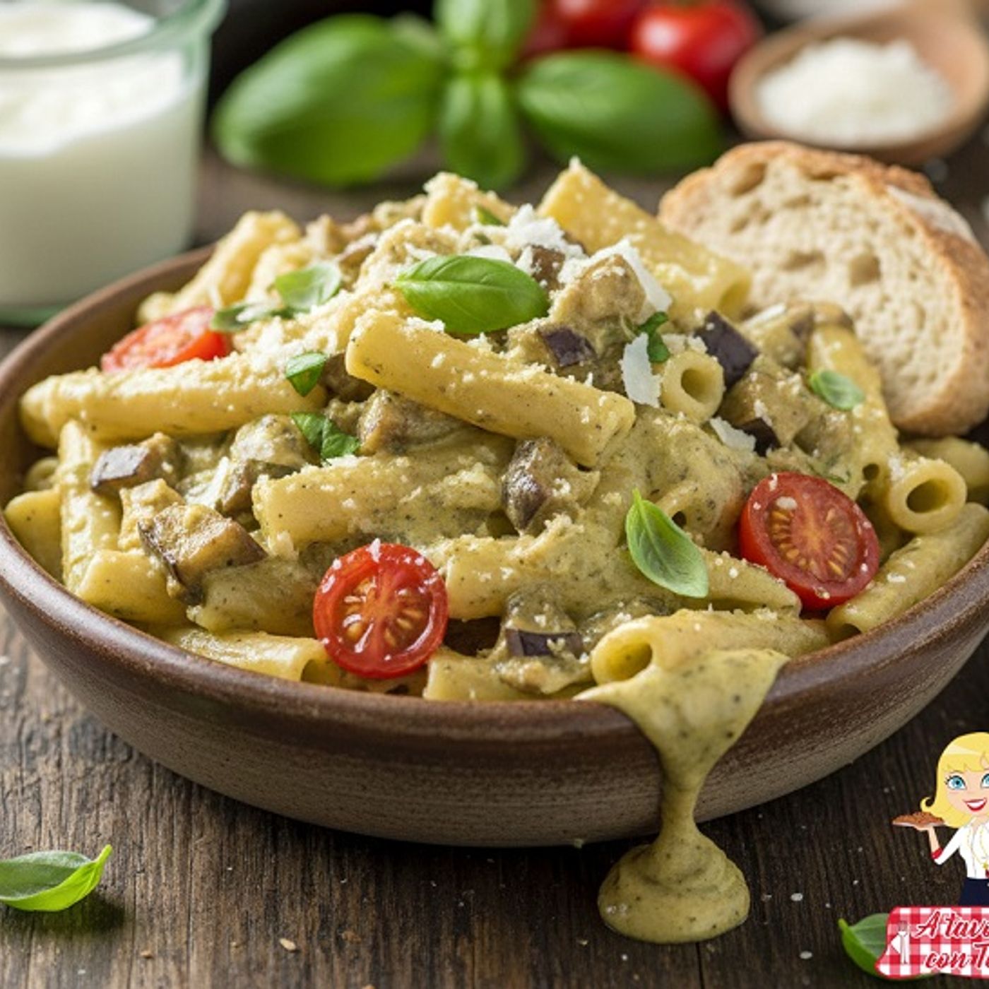 Pasta con Crema di Melanzane e Pomodorini episode artwork