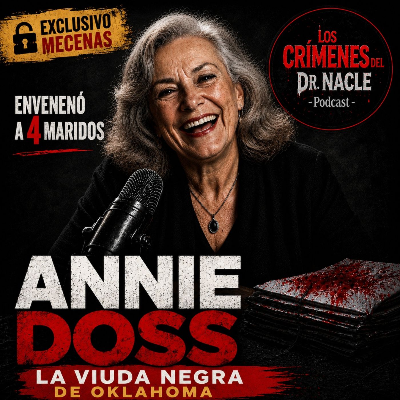 "Nannie Doss" : La Abuelita Sonriente (Besos, Bodas y Cadáveres) - Episodio exclusivo para mecenas episode artwork