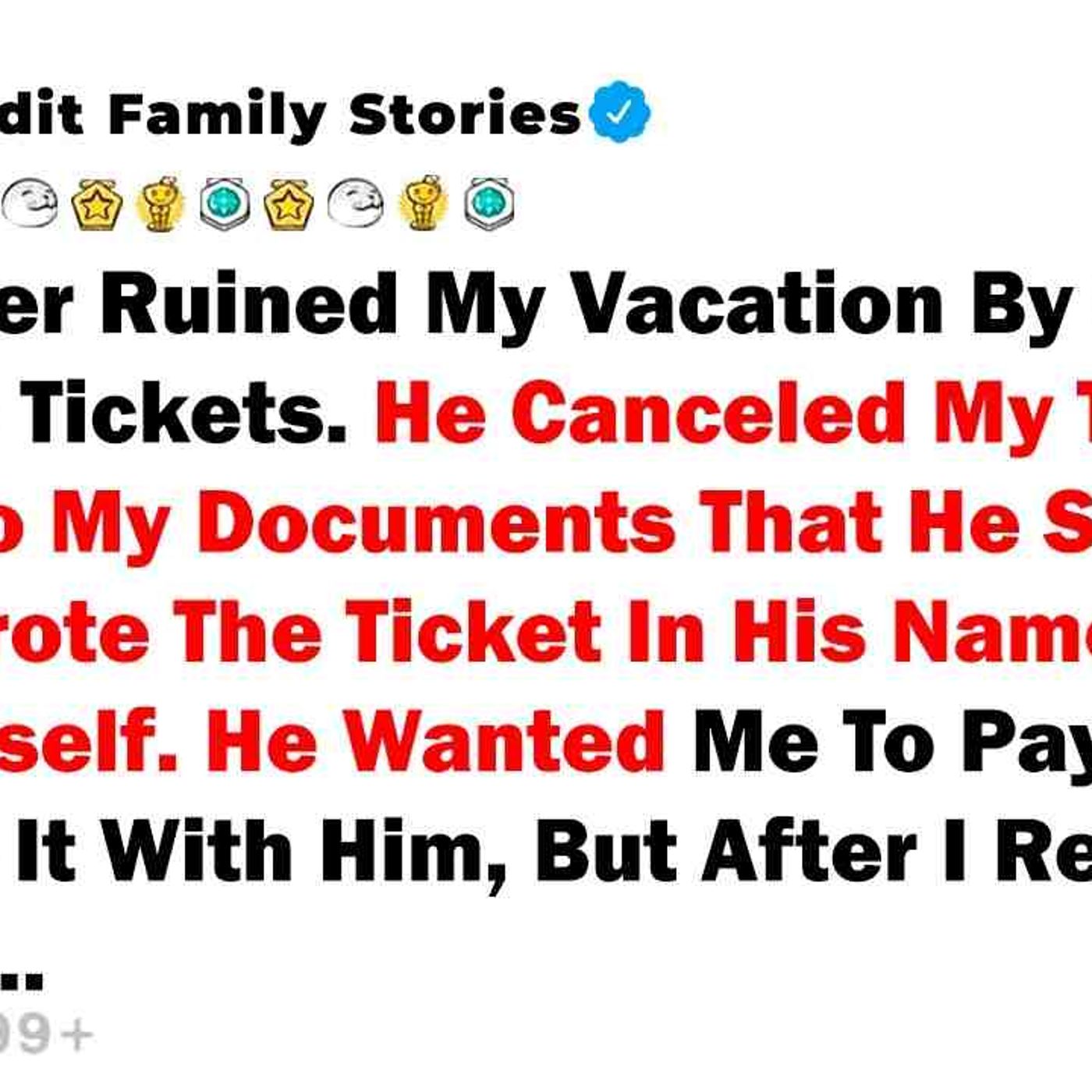 My Brother Ruined My Vacation By Stealing My Plane Tickets. He... - Best Reddit Stories