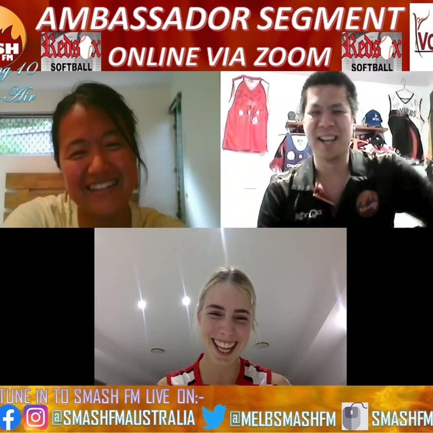 SSS10THYR AMBASSADOR SEGMENT: QLD SOFTBALL with BRISBANE REDSOX (Soraya & Moe) 221021 episode artwork