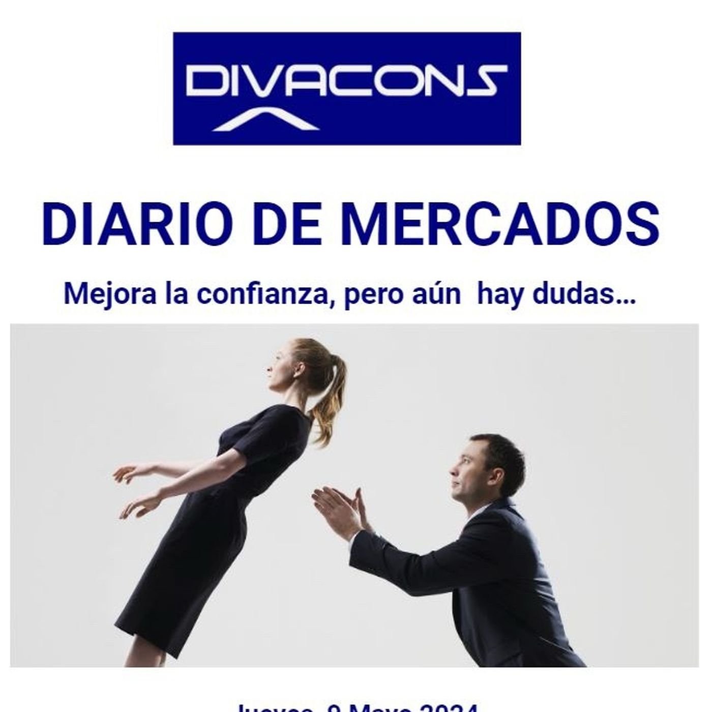 PODCAST en abierto DIARIO DE MERCADOS Jueves 9 Mayo episode artwork