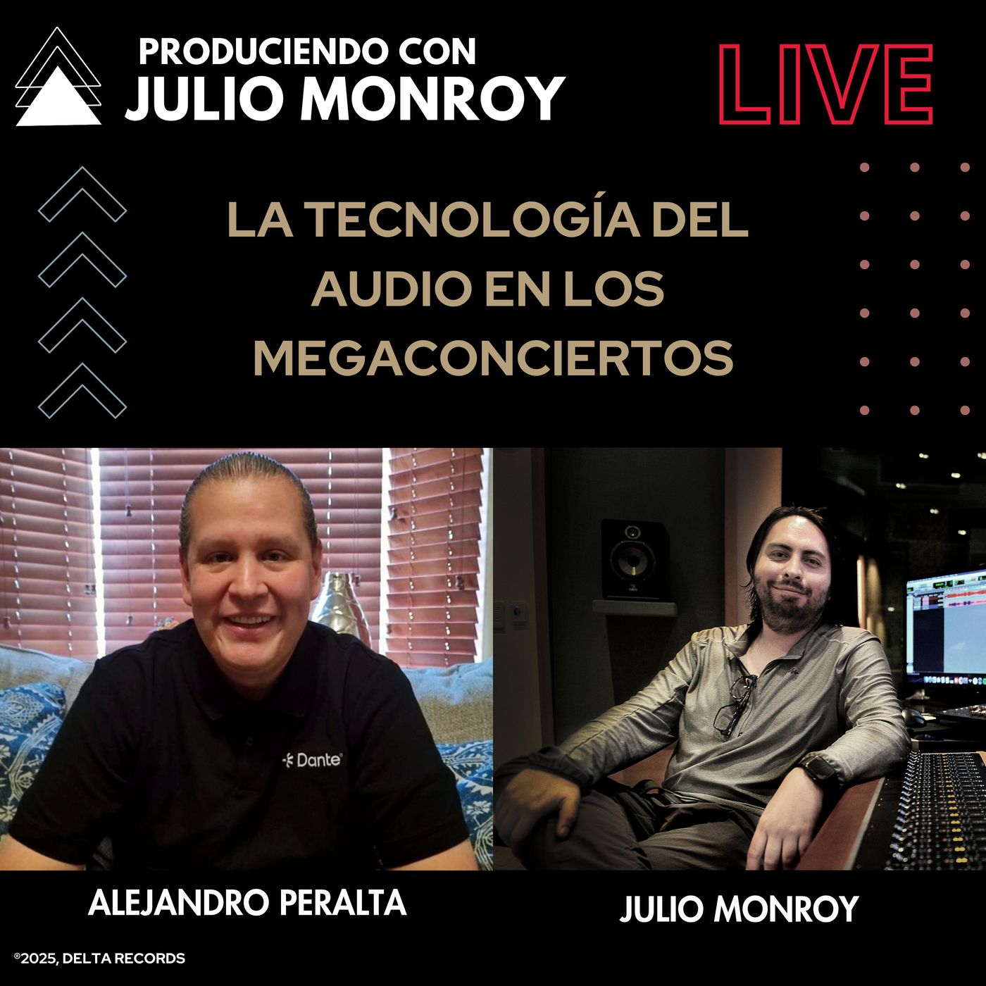La Tecnología del Audio en los Megaconciertos - Alejandro Peralta y Julio Monroy La Tecnología del Audio en los Megaconciertos - Alejandro Peralta y Julio Monroy
