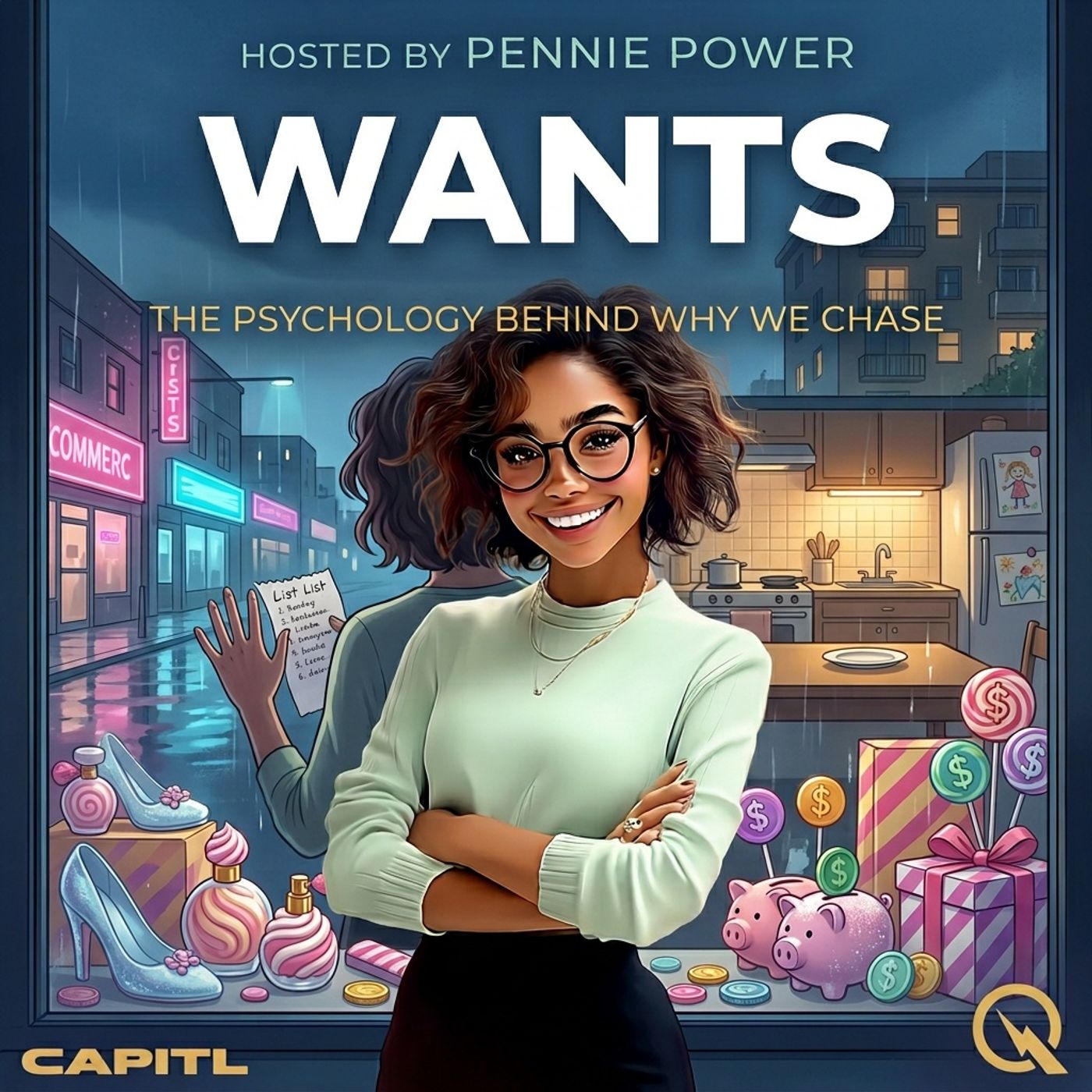 Wants podcast artwork