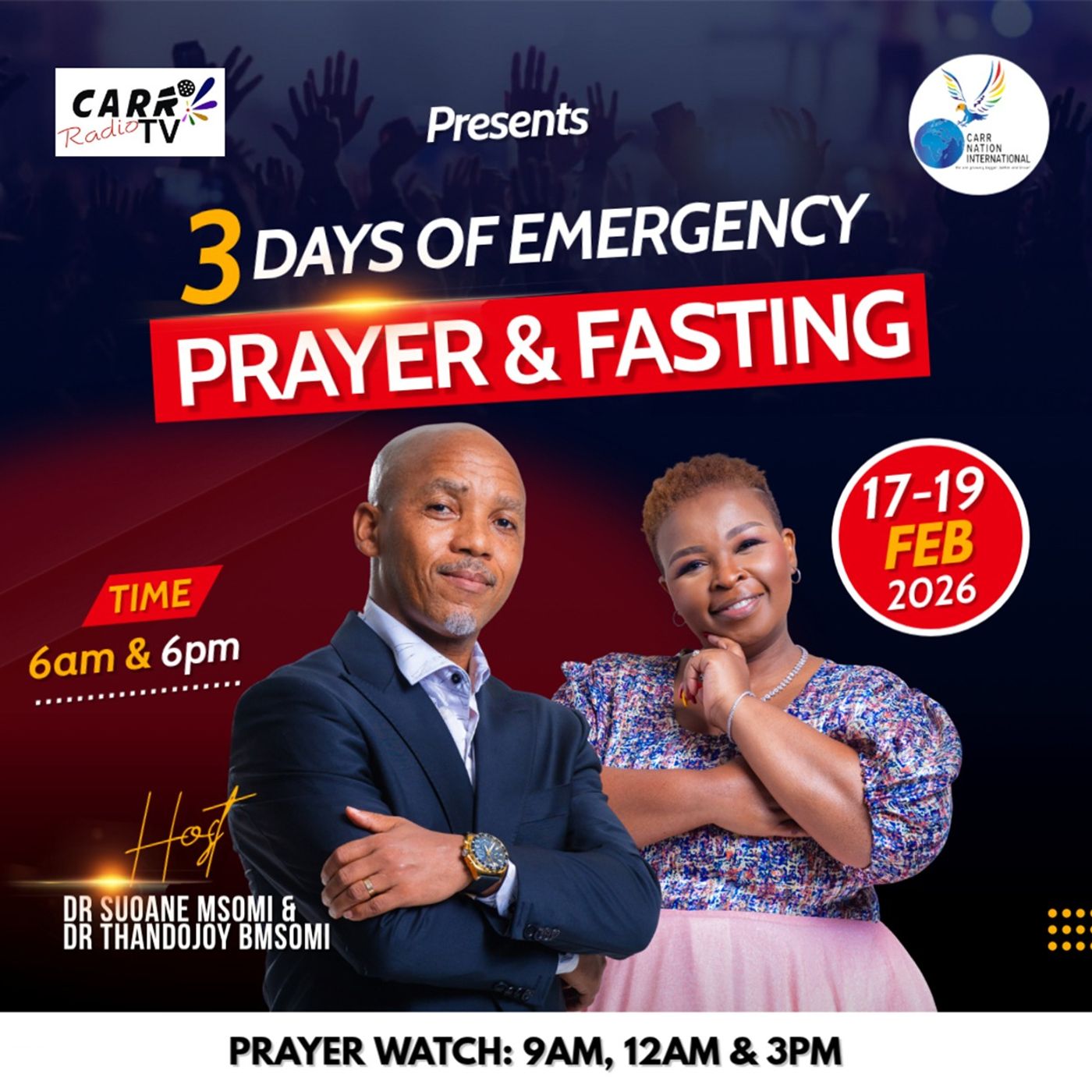 EMERGENCY PRAYER AND FASTING cover art