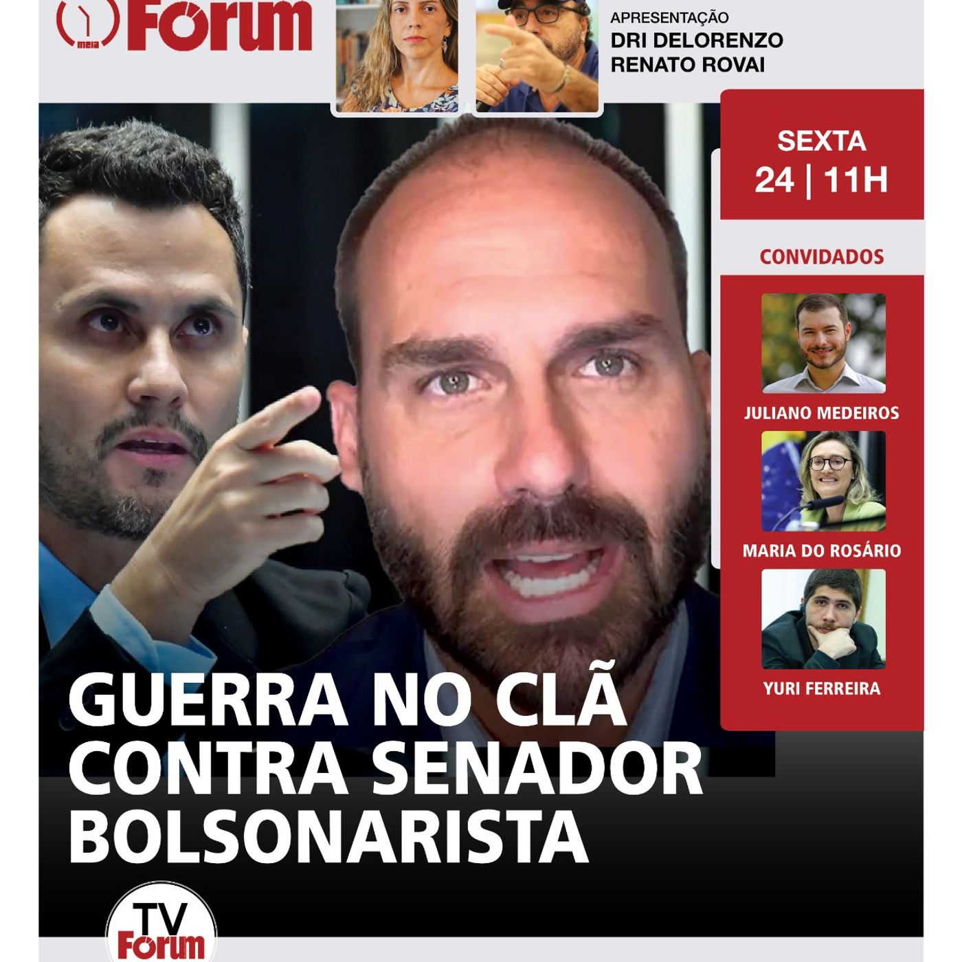 Eduardo Bolsonaro em guerra para 2026 | Lula e Trump na Malásia | Flávio e o bombardeio no Rio