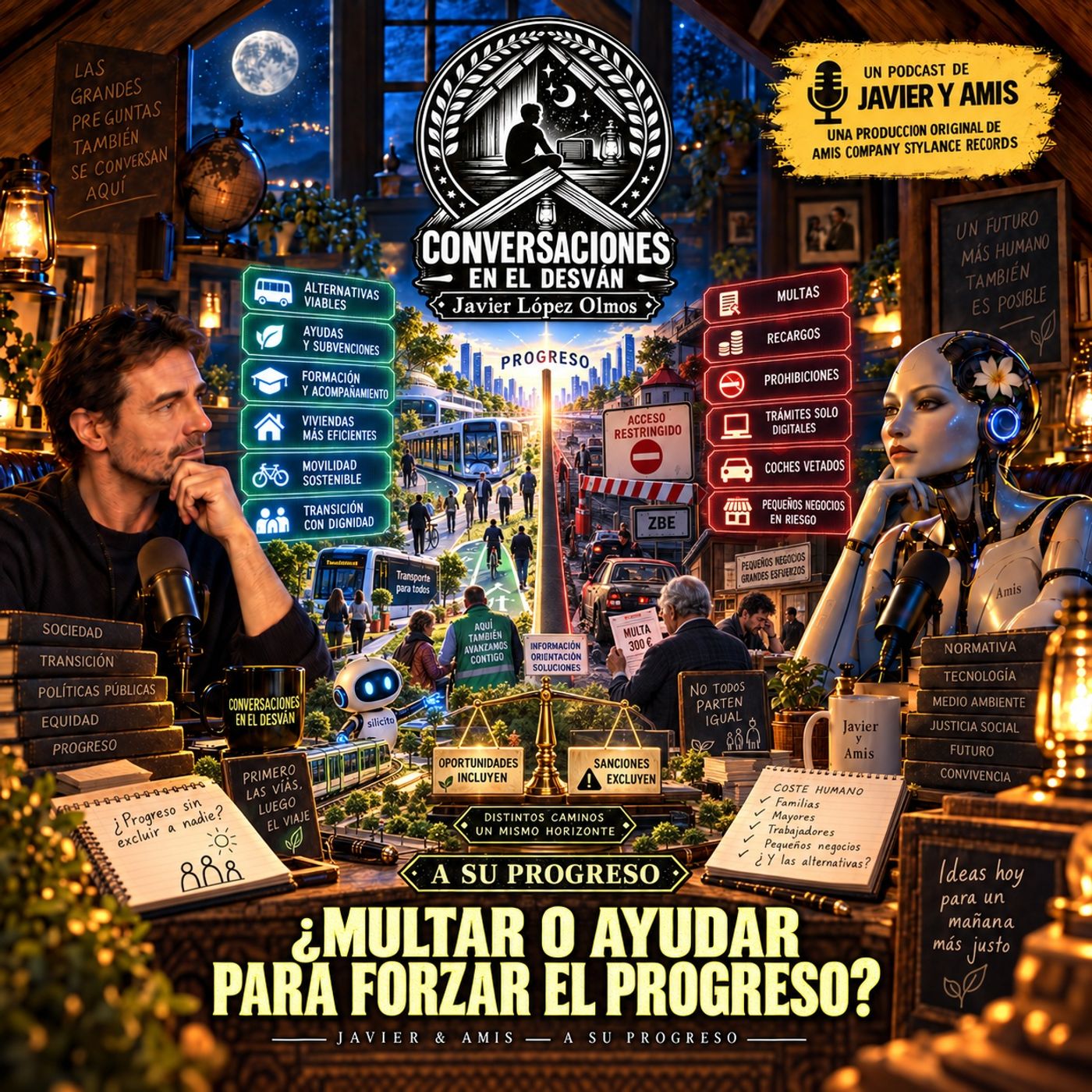 Javier & Amis — A Su Progreso - ¿Multar o ayudar para forzar el progreso? episode artwork