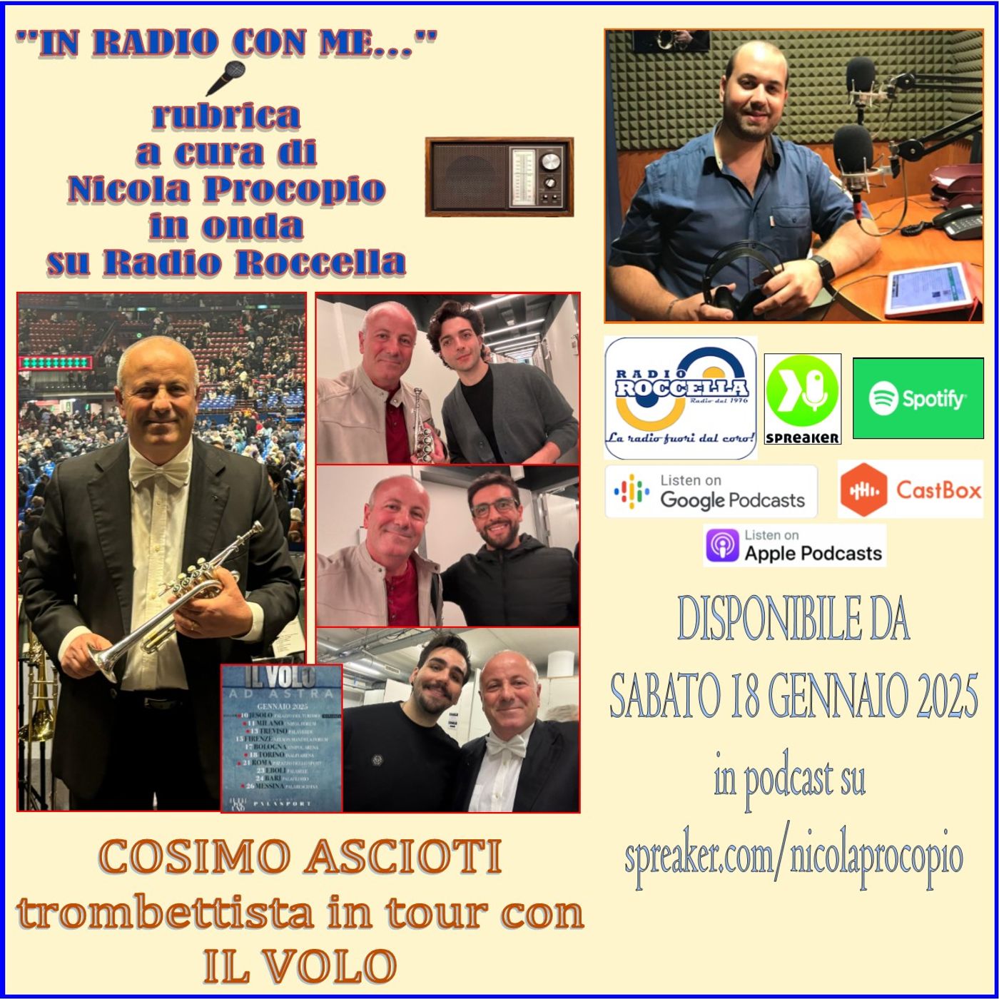 In Radio con me - Intervista a Cosimo Ascioti 18-01-2025