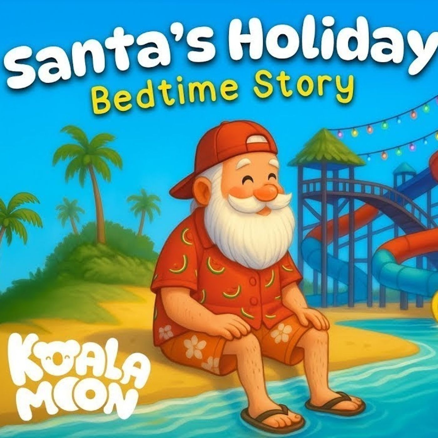 Santa_s Summer Holiday ☀️ 🌊 Calming Bedtime Story for Kids 💤(M4A_128K)