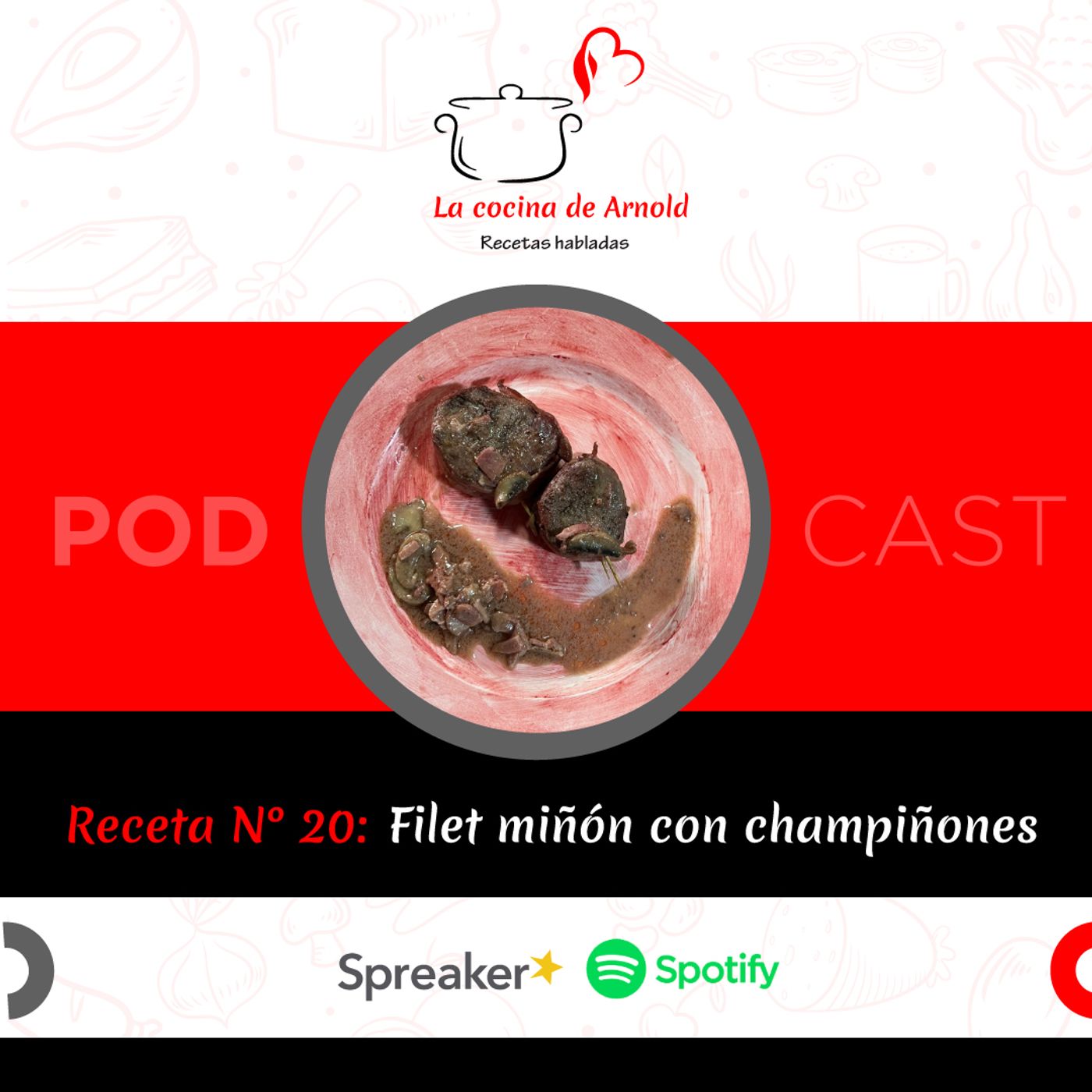 La cocina de Arnold, recetas habladas