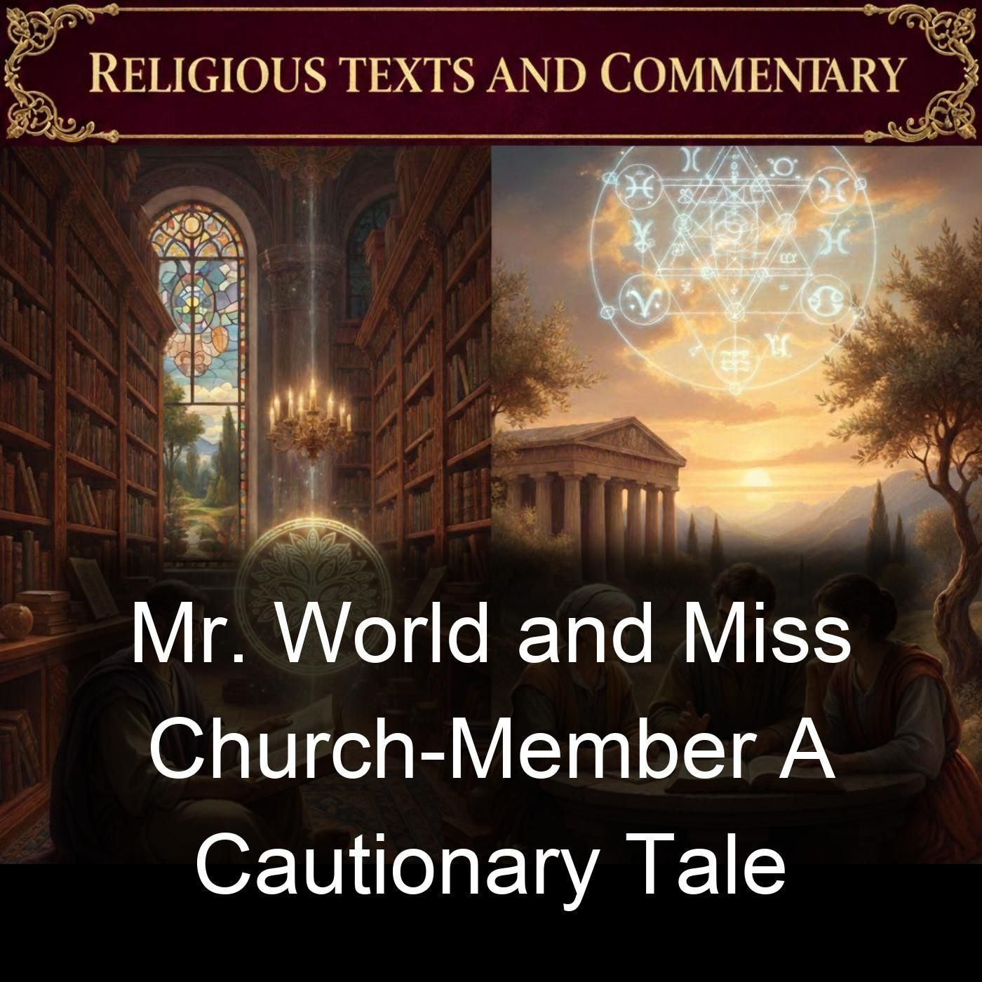 Mr. World and Miss Church-Member A Cautionary Tale cover art