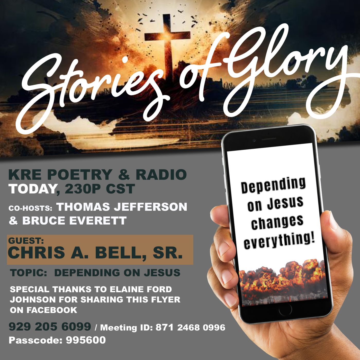 KRE POETRY AND RADIO - EP 141 - GUEST: CHRIS A. BELL, SR.