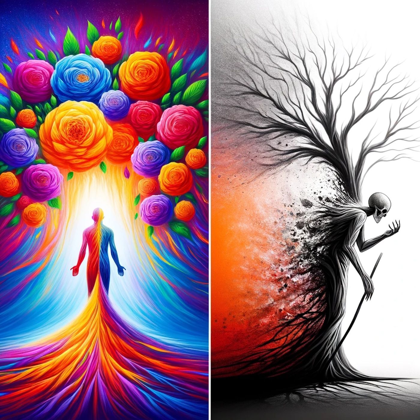 "Death is not the greatest loss in life. The greatest loss is what dies inside us while we live." episode artwork