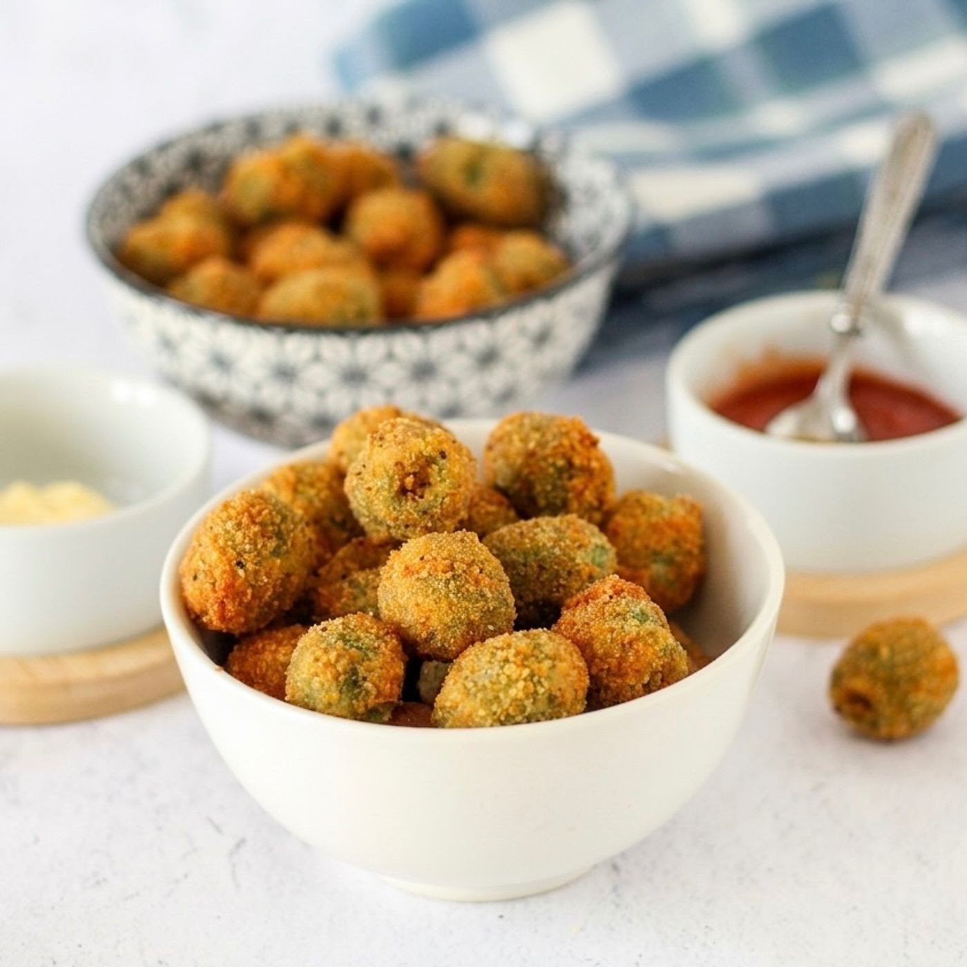 Olive panate e fritte croccanti