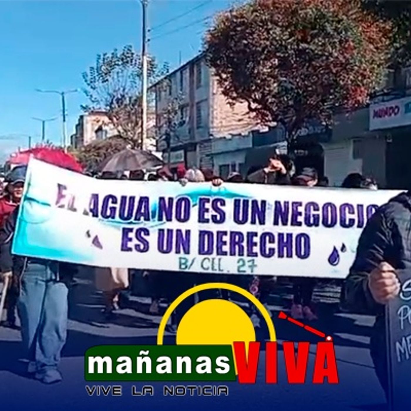 Marcha pacífica por el agua llega al Parque 20 de Julio -  Exigen cumplimientos de los acuerdos a la administración municipal episode artwork