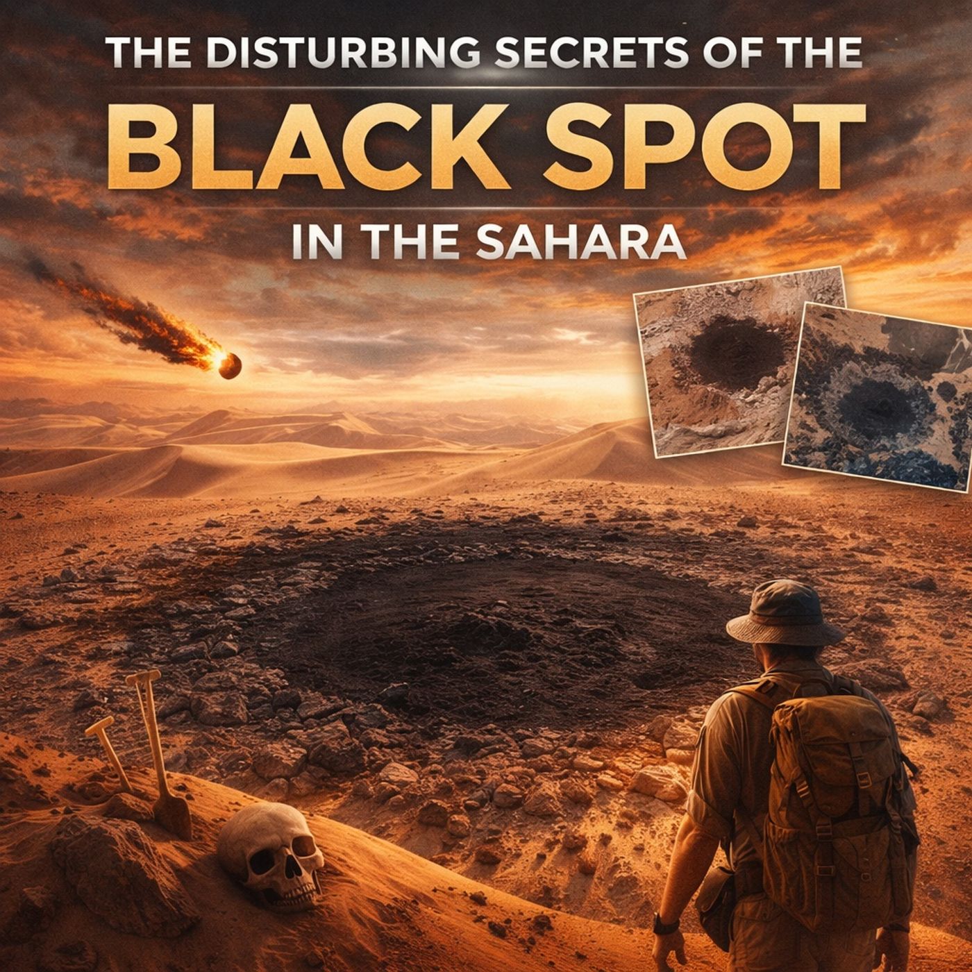The Disturbing Secrets of the Black Spot in the Sahara