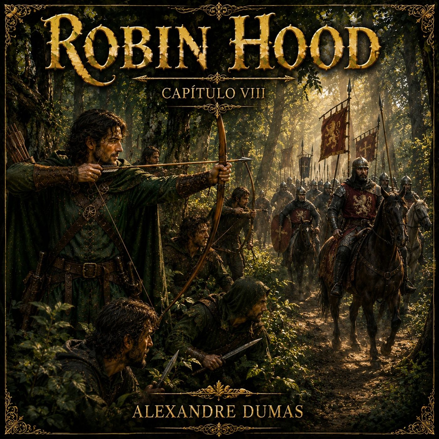 Robin Hood de Alexandre Dumas 🏹 Capítulo 8 | Audiolibro en español | Aventuras clásicas | Grandes Clásicos #10