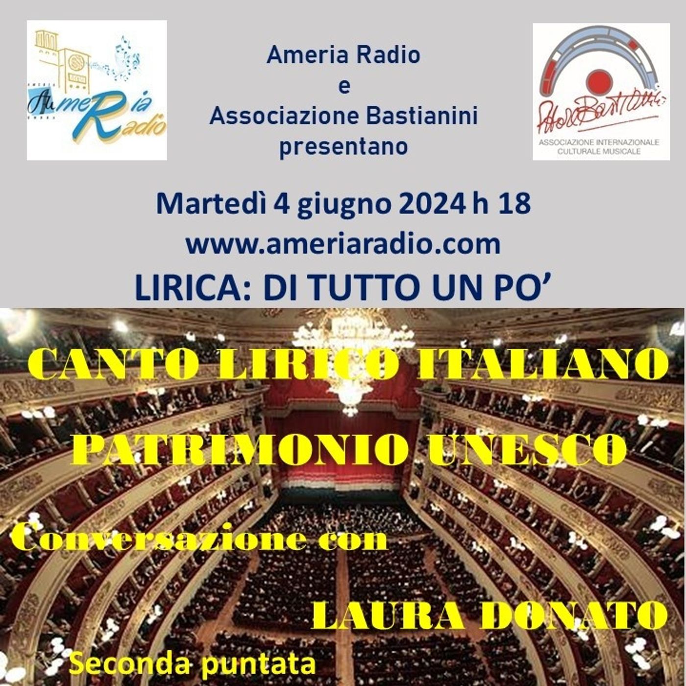 Lirica di tutto un po' - Canto Lirico Italiano patrimonio UNESCO seconda parte episode artwork