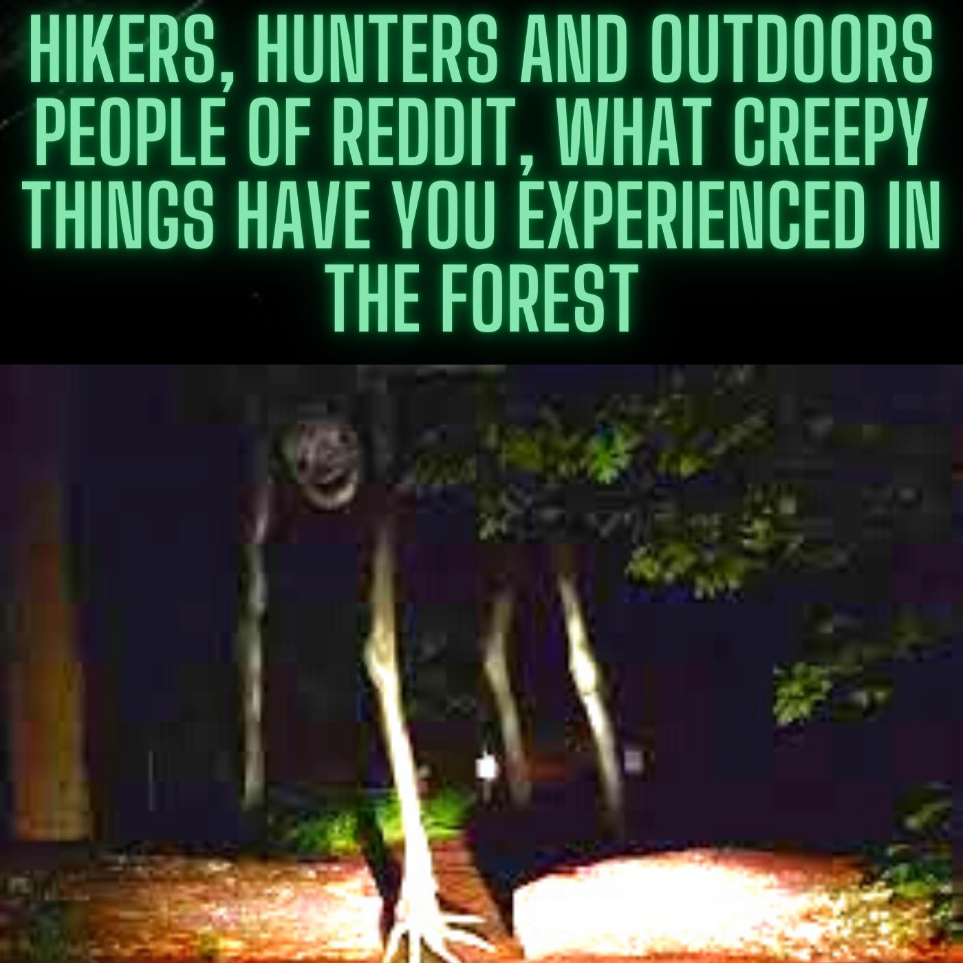 Hikers, hunters and outdoors people of Reddit, what creepy things have you experienced in the forest