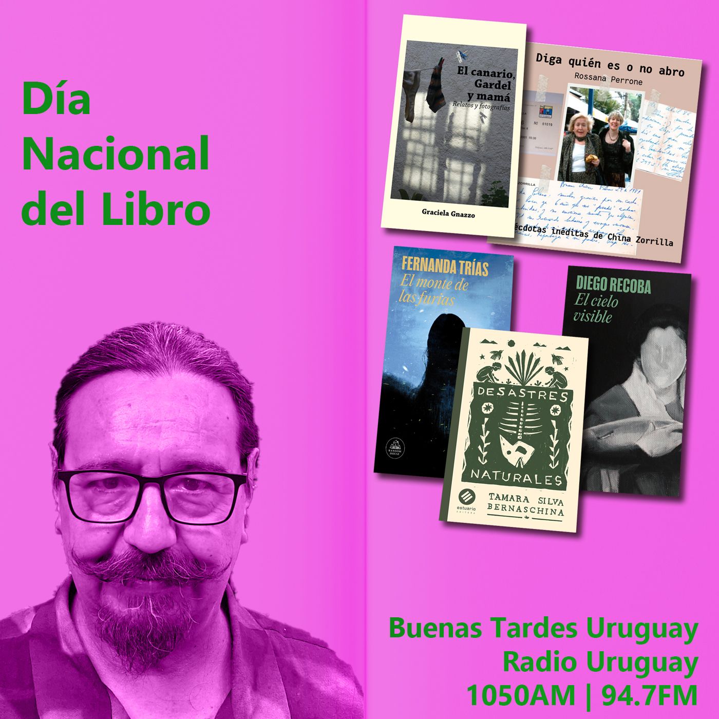 Buenas Tardes Uruguay | Día Nacional del Libro 2026 | Autores Varios | 28-05-26 episode artwork