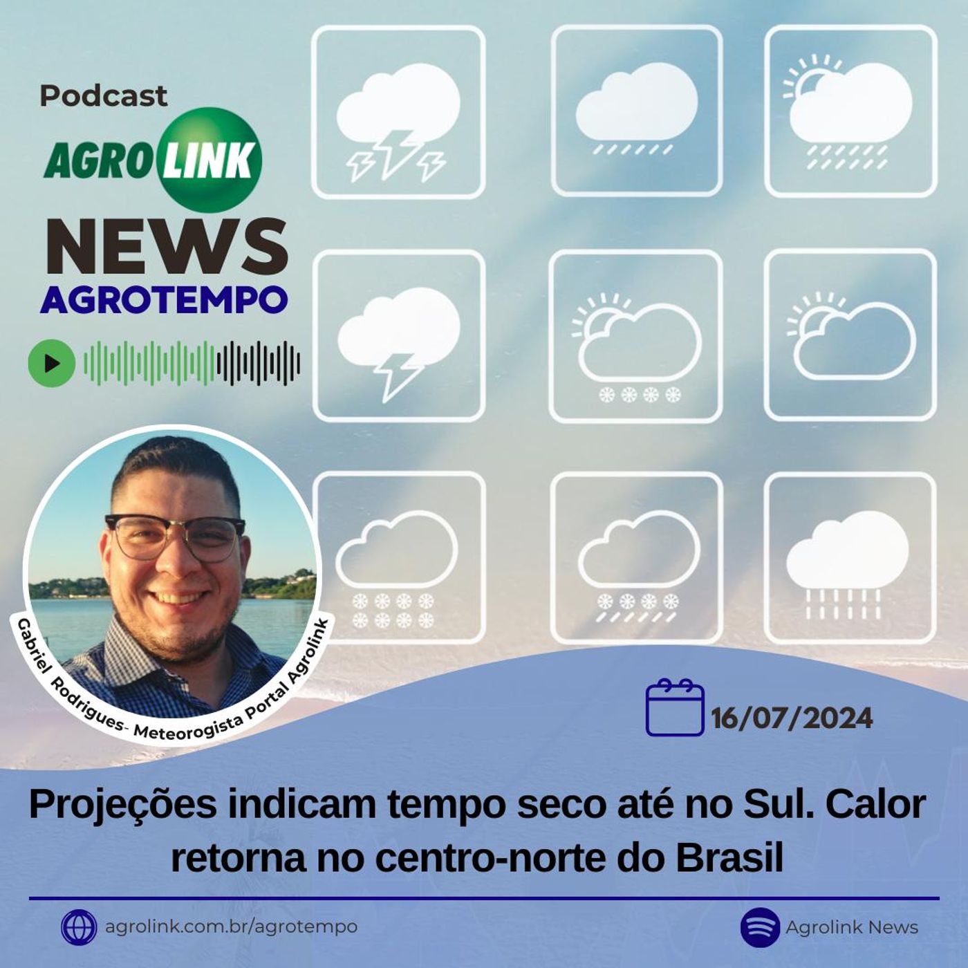 Agrotempo: previsões meteorológicas