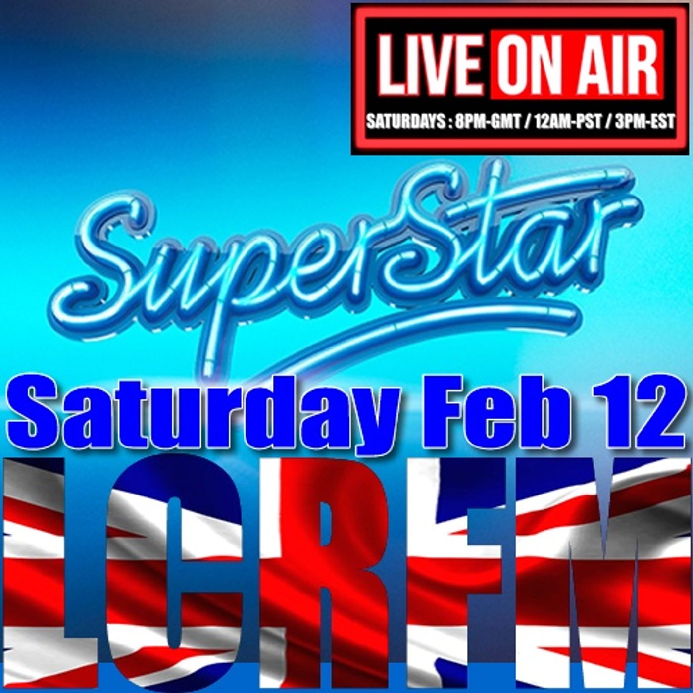 We are "SUPERSTARLIN"  I'm BACK... 8 PM ... GMT ... LCRFM NET