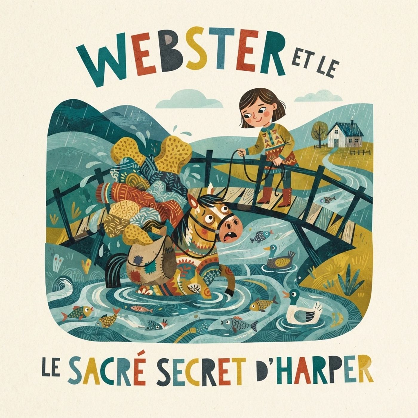 Webster le Petit Poney : Le Mystère des Sacs de Sel｜【Conte pour enfants】