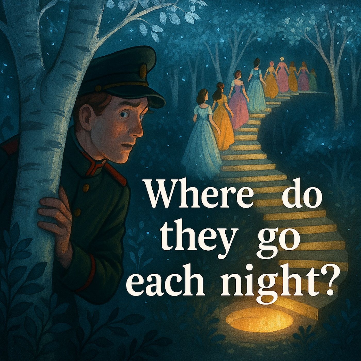 Twelve princesses. Twelve pairs of shoes—worn out every morning. But their bedroom was locked all night.