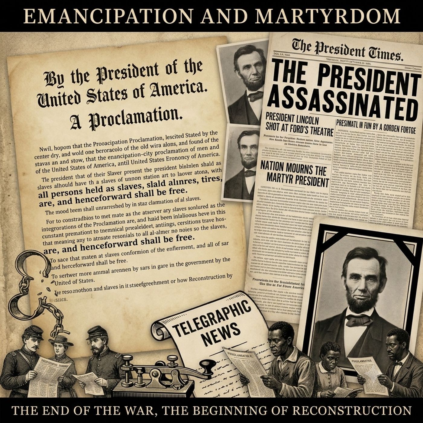 Ep 54- Penny For Your Thoughts (And a Towel For Your Lap): From Emancipation to Assassination episode artwork