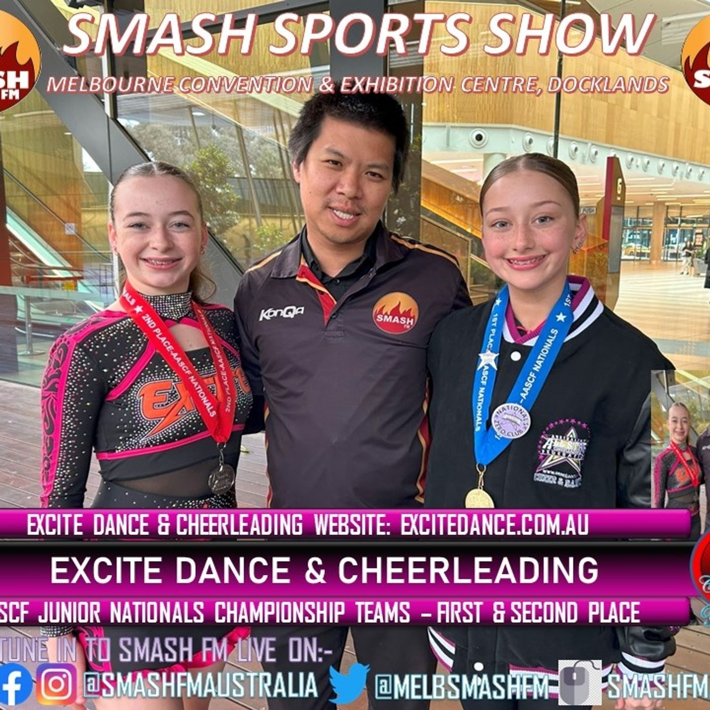 SSS10THYR: Excite Dance & Cheer Junior Nationals Cheerleading Interviews 271123