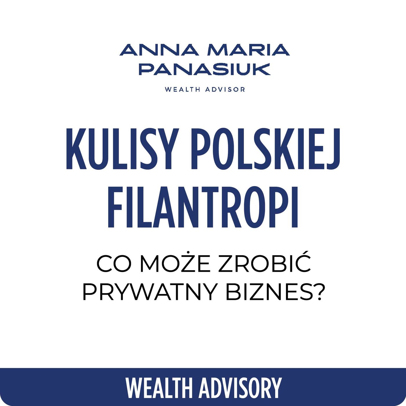 NO 108. Kulisy polskiej filantropii – co może zrobić prywatny biznes? episode artwork