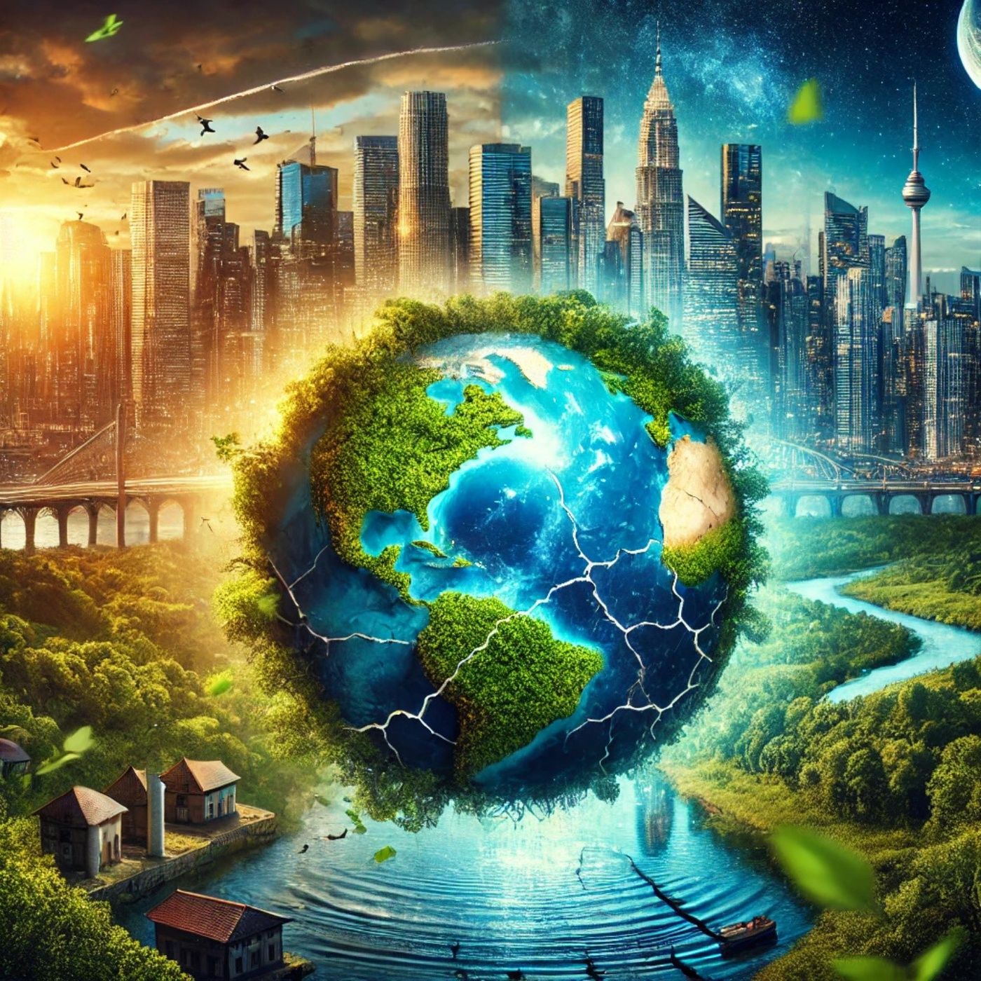 Anthropocene Stories: Humanity's Impact and Resilience episode artwork