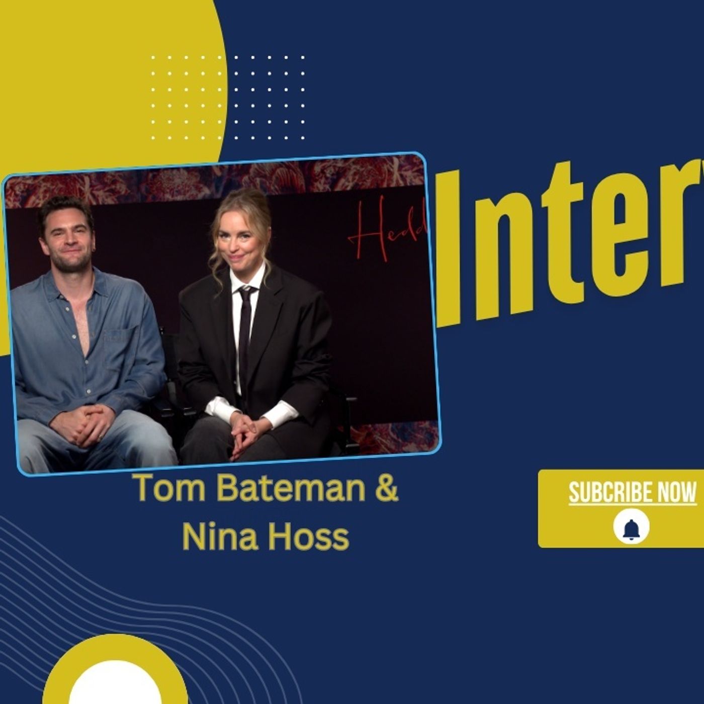 Tom Bateman and Nina Hoss Talk HEDDA, Sexual Intrigue, and Characters Blinded by Love
