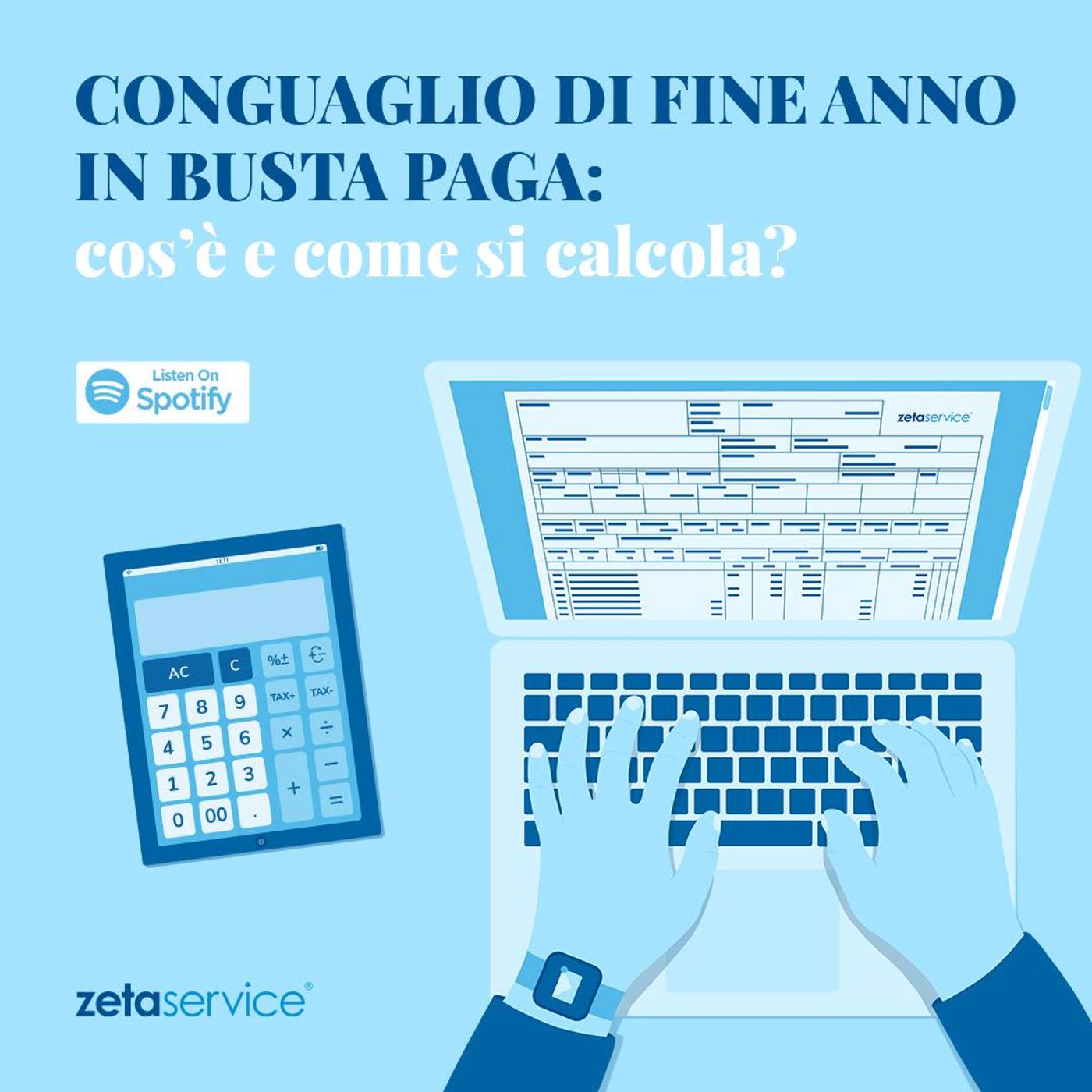 Conguaglio di fine anno in busta paga