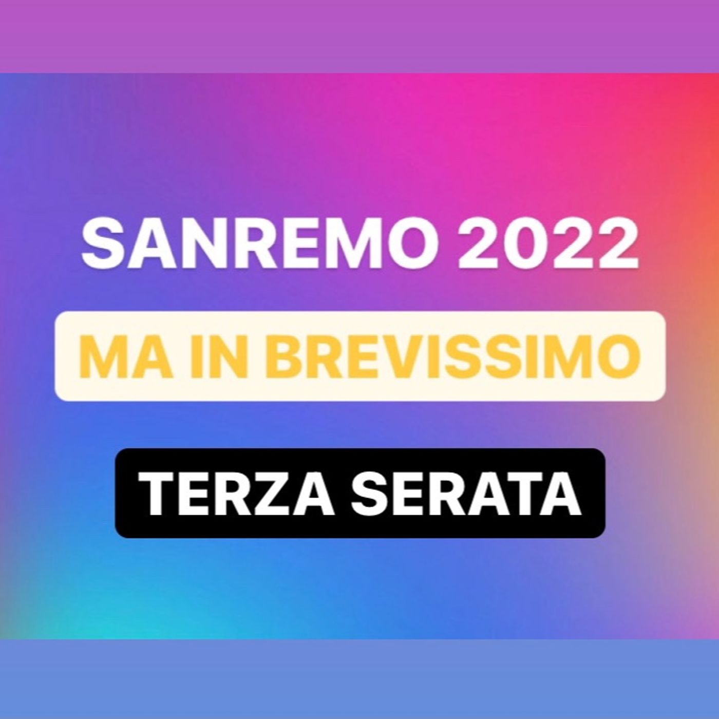 Sanremo ma brevissimo - Puntata 3