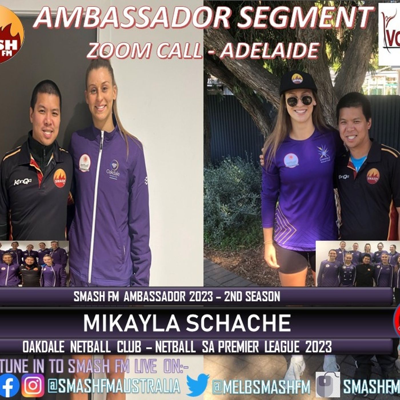 SSS10THYR AMBASSADOR SEGMENT: Netball SA Premier League with Mikayla Schache (Oakdale NC) 161123 episode artwork