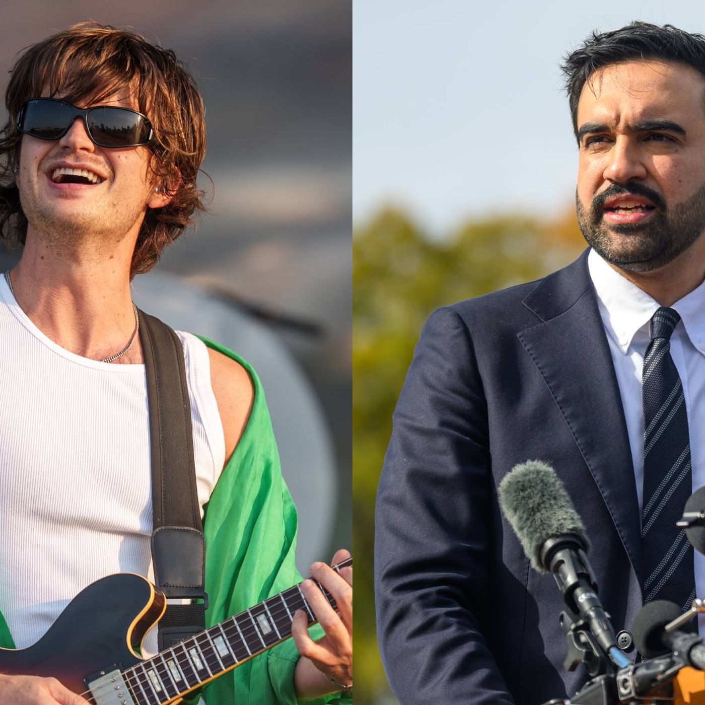 Watch NYC mayor Zohran Mamdani make surprise cameo at Djo’s Forest Hills show