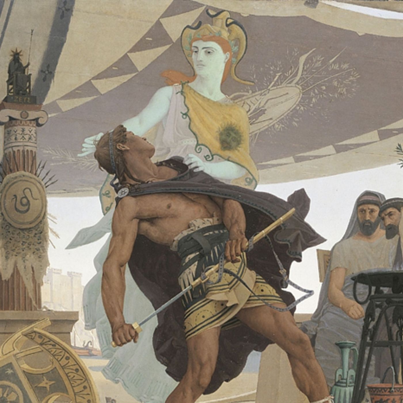 [Ilíada 1.1-303] Peste, y cólera de Aquileo