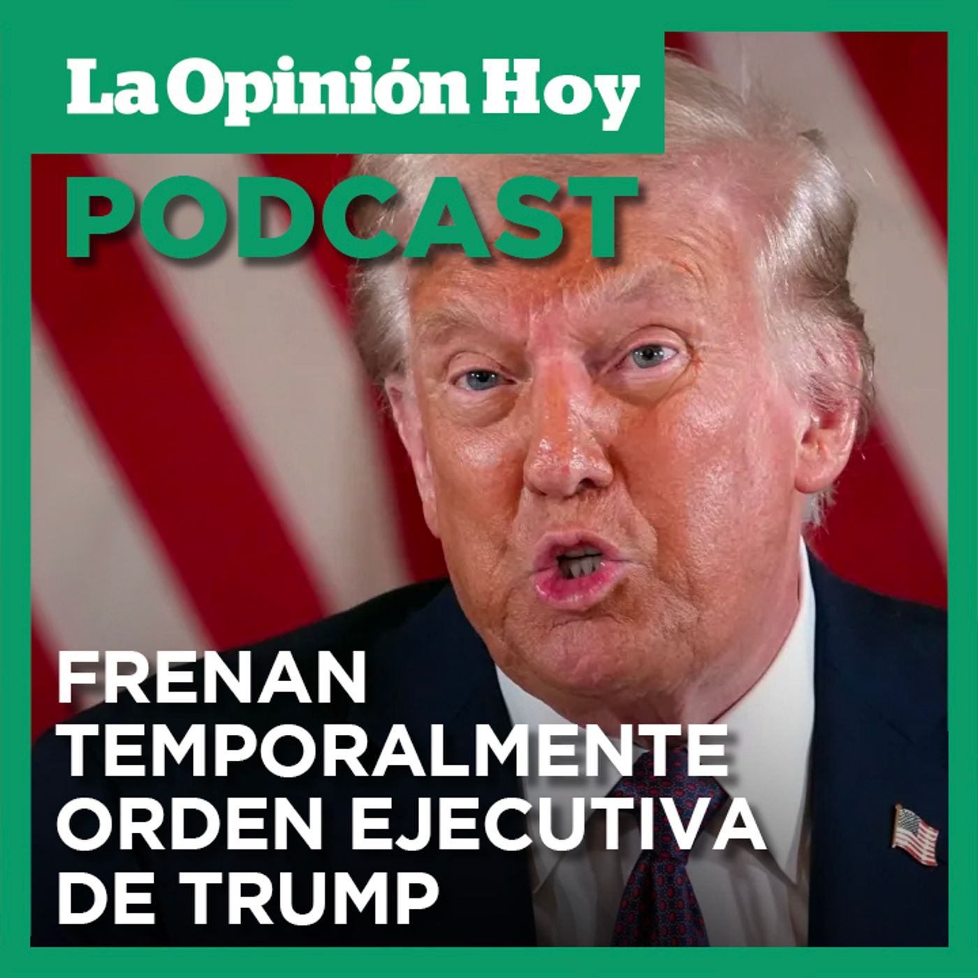 Juez bloquea temporalmente orden de Trump para quitar ciudadanía a hijos de indocumentados.