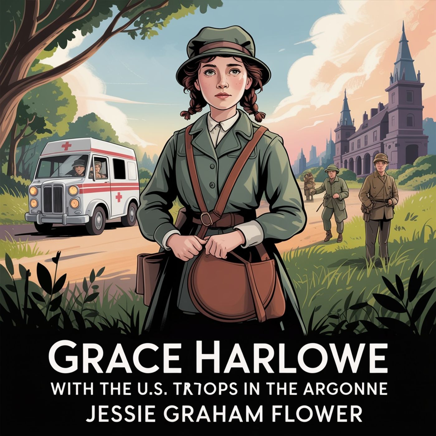 Grace Harlowe with the U.S. Troops in the Argonne