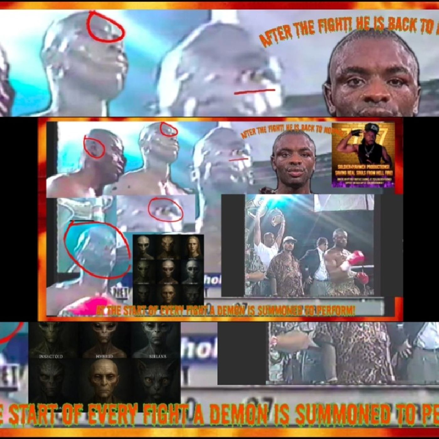 BOXER TRANFORMS INTO PURE REPTILE DEMON ON LIVE T.V!! THE TRIBULATION IS SOON! episode artwork
